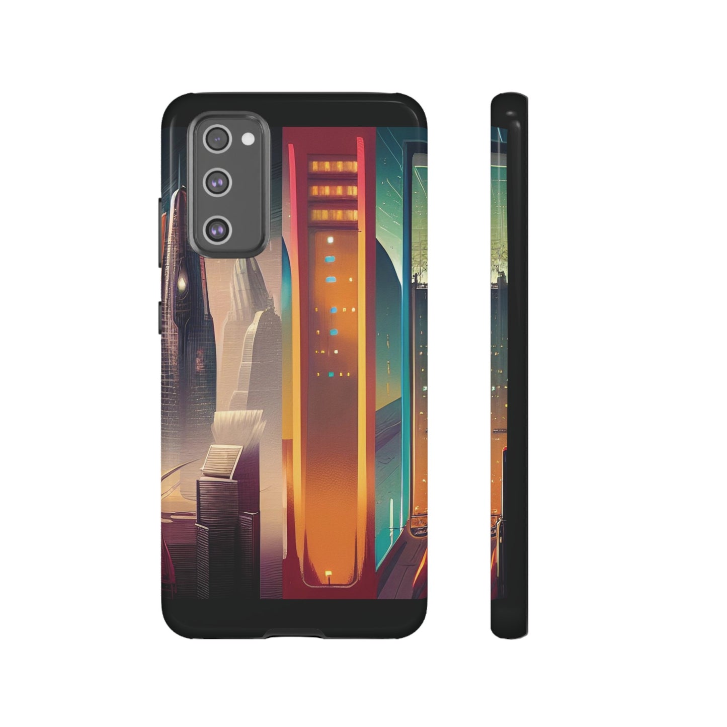 Sci-Fi  Buildings Wallpaper Phone Case | iPhone 15 Plus/ Pro, 14, 13, 12| Google Pixel 7, Pro, 5| Samsung Galaxy S23 All Major Phone Models