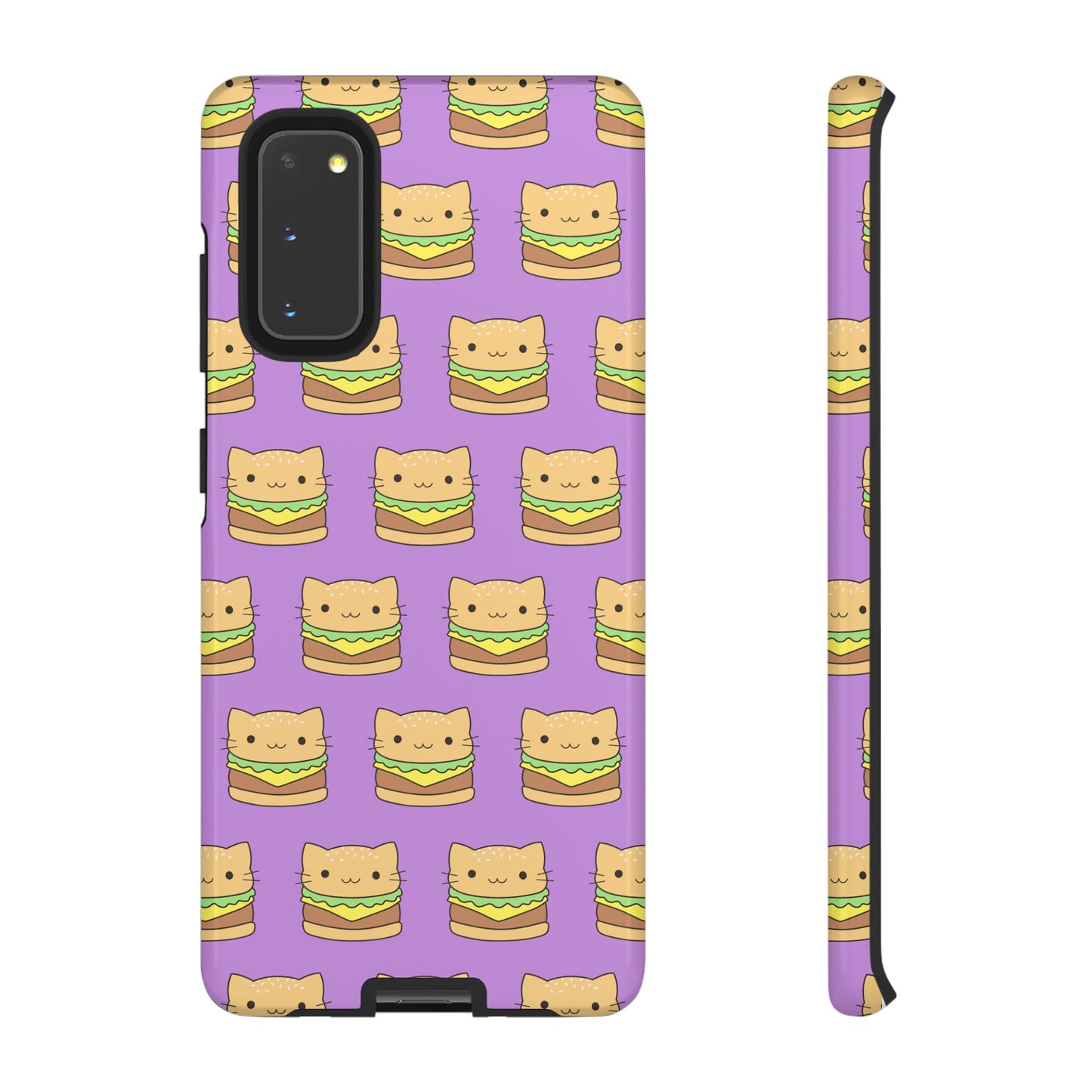 Cat Burger Phone Case | iPhone 15 Plus/ Pro, 14, 13, 12| Google Pixel 7, Pro, 5| Samsung Galaxy S23 All Major Phone Models