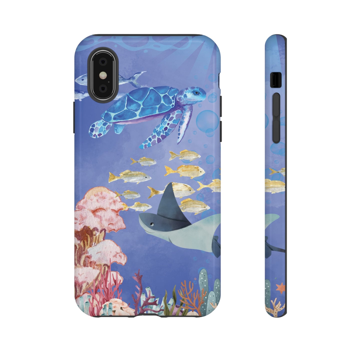 Underwater Scene Wallpaper Phone Case | iPhone 15 Plus/ Pro, 14, 13, 12| Google Pixel 7, Pro, 5| Samsung Galaxy S23 All Major Phone Models