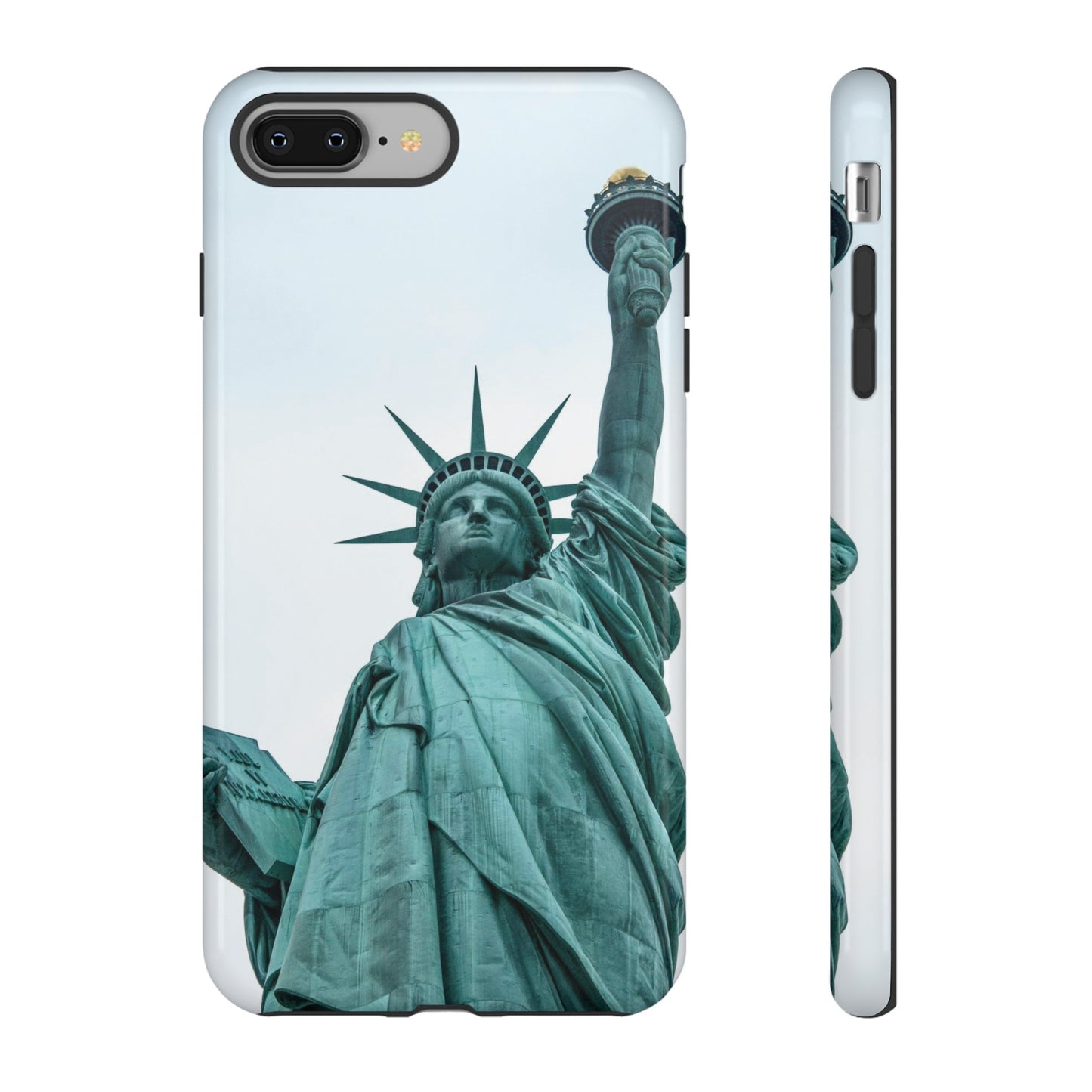 Statue of Liberty Wallpaper Phone Case | iPhone 15 Plus/ Pro, 14, 13, 12| Google Pixel 7, Pro, 5| Samsung Galaxy S23 All Major Phone Models