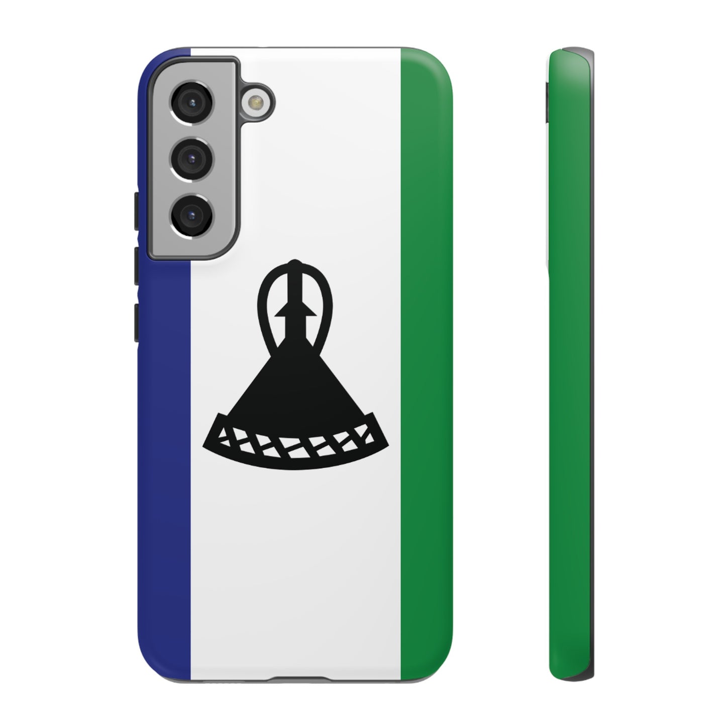 Lesotho Flag Phone Case | iPhone 15 Plus/ Pro, 14, 13, 12| Google Pixel 7, Pro, 5| Samsung Galaxy S23 All Major Phone Models