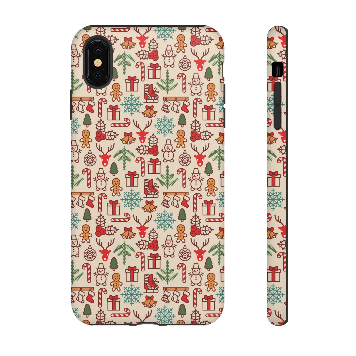 Collage Christmas Wallpaper Phone Case | iPhone 15 Plus/ Pro, 14, 13, 12| Google Pixel 7, Pro, 5| Samsung Galaxy S23 All Major Phone Models