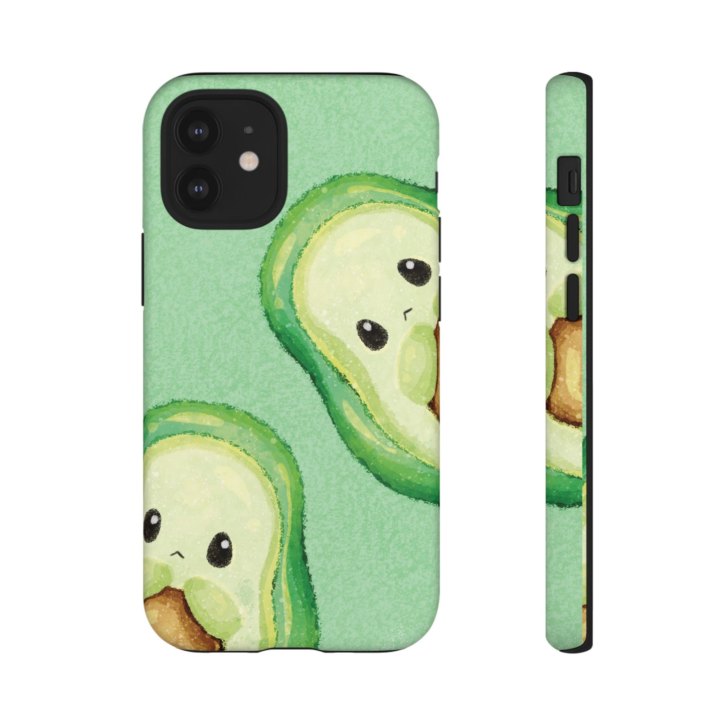 Avocado Friends Wallpaper Phone Case | iPhone 15 Plus/ Pro, 14, 13, 12| Google Pixel 7, Pro, 5| Samsung Galaxy S23 All Major Phone Models