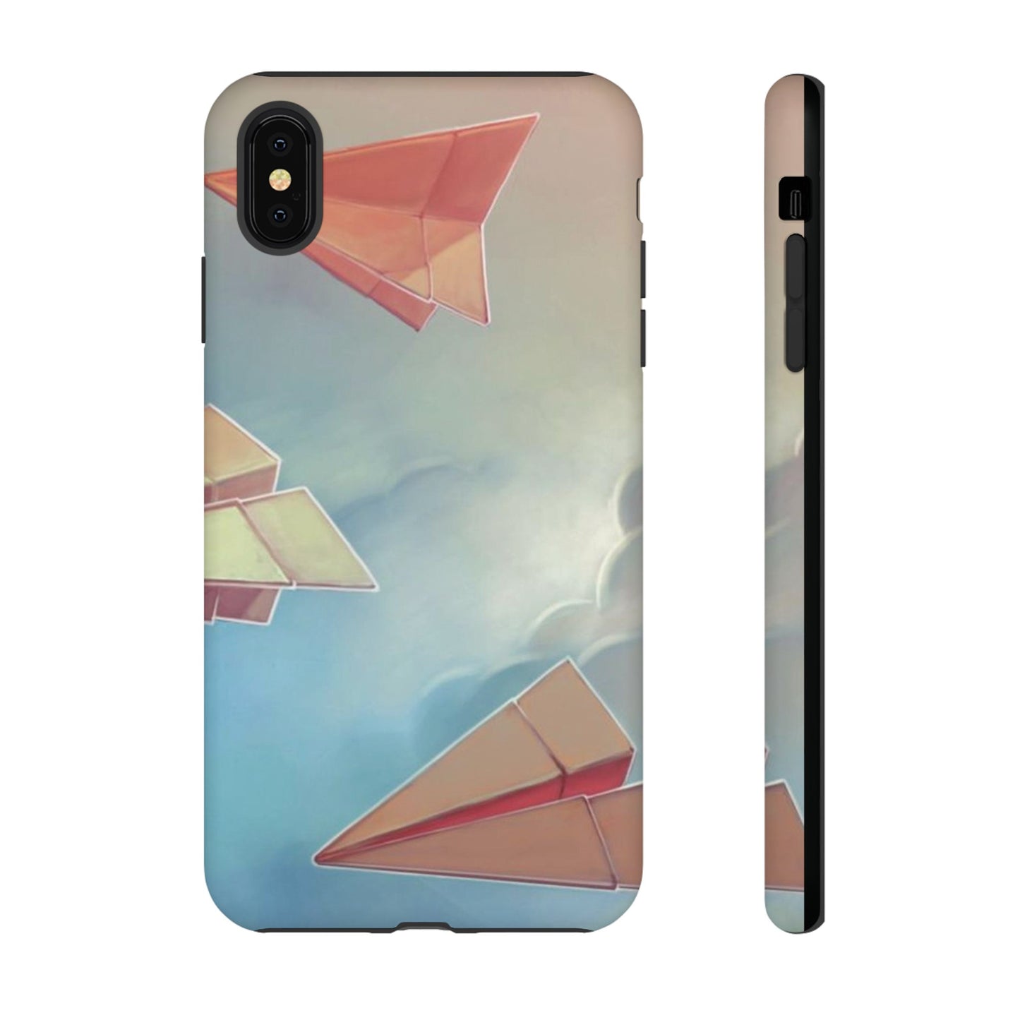 Paper Plane Wallpaper Phone Case | iPhone 15 Plus/ Pro, 14, 13, 12| Google Pixel 7, Pro, 5| Samsung Galaxy S23 All Major Phone Models