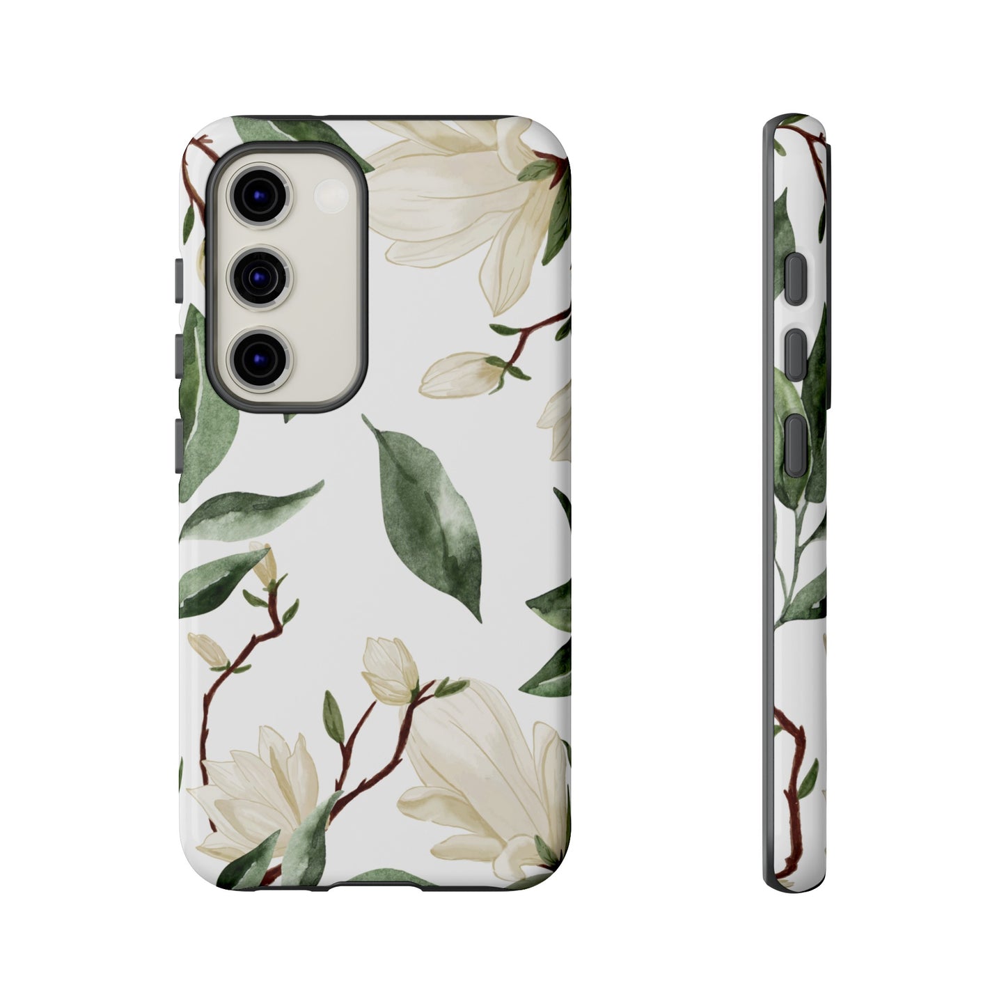 Light Floral Wallpaper Phone Case | iPhone 15 Plus/ Pro, 14, 13, 12| Google Pixel 7, Pro, 5| Samsung Galaxy S23 All Major Phone Models