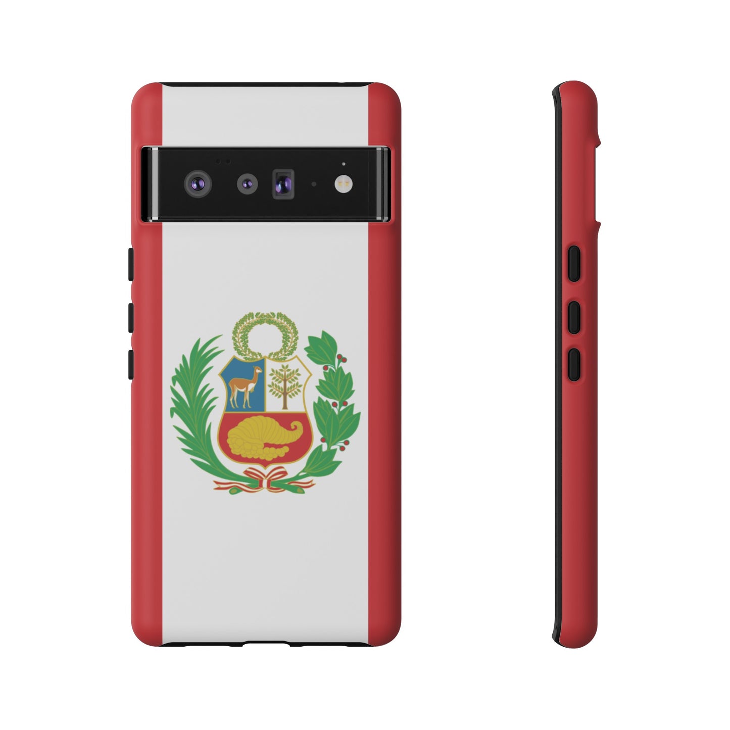 Peru Flag Phone Case | iPhone 15 Plus/ Pro, 14, 13, 12| Google Pixel 7, Pro, 5| Samsung Galaxy S23 All Major Phone Models