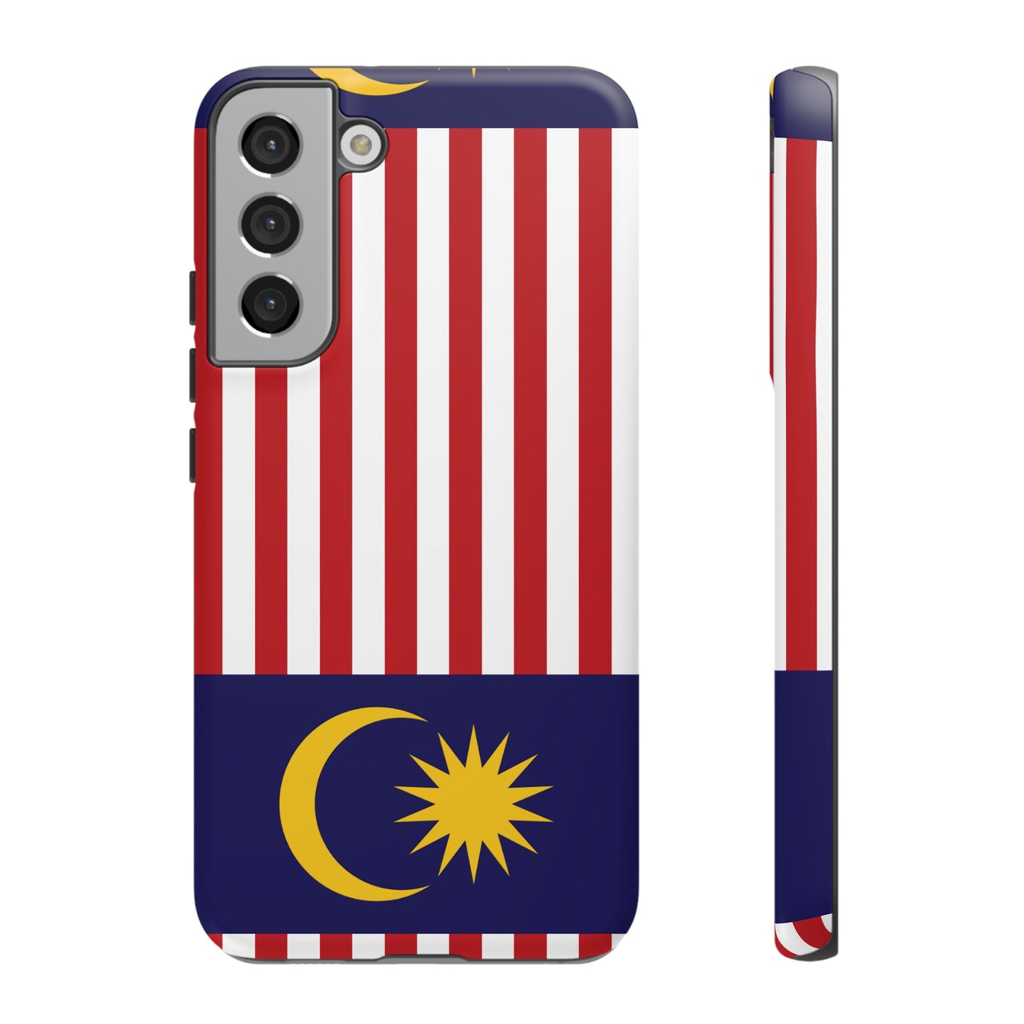 Malaysia Flag Phone Case | iPhone 15 Plus/ Pro, 14, 13, 12| Google Pixel 7, Pro, 5| Samsung Galaxy S23 All Major Phone Models