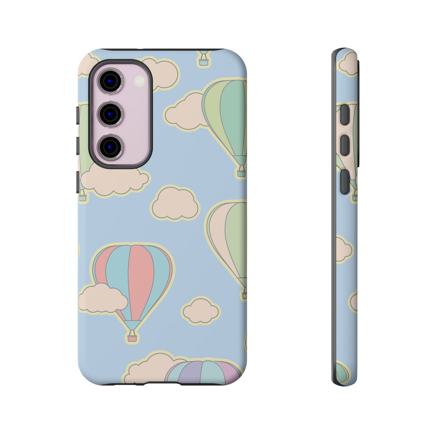 Hot Air Balloon Wallpaper Phone Case | iPhone 15 Plus/ Pro, 14, 13, 12| Google Pixel 7, Pro, 5| Samsung Galaxy S23 All Major Phone Models