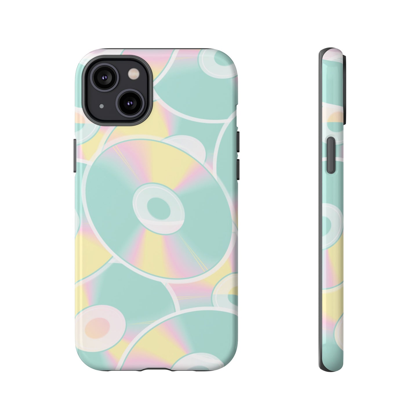 90's CD Wallpaper Phone Case | iPhone 15 Plus/ Pro, 14, 13, 12| Google Pixel 7, Pro, 5| Samsung Galaxy S23 All Major Phone Models