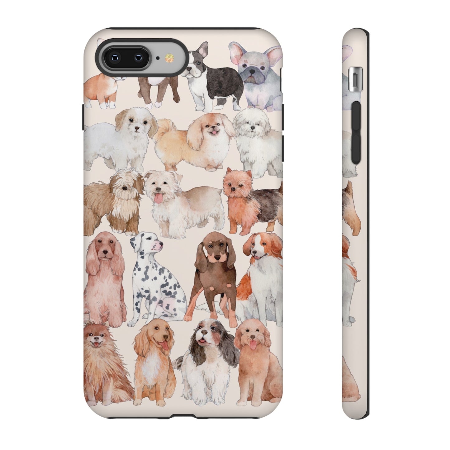 Dog Collage Wallpaper Phone Case | iPhone 15 Plus/ Pro, 14, 13, 12| Google Pixel 7, Pro, 5| Samsung Galaxy S23 All Major Phone Models