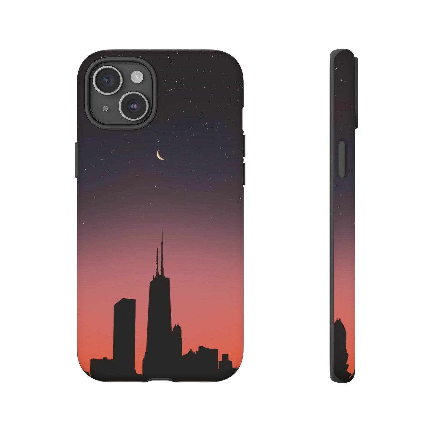 Chicago Skyline Wallpaper Phone Case | iPhone 15 Plus/ Pro, 14, 13, 12| Google Pixel 7, Pro, 5| Samsung Galaxy S23 All Major Phone Models