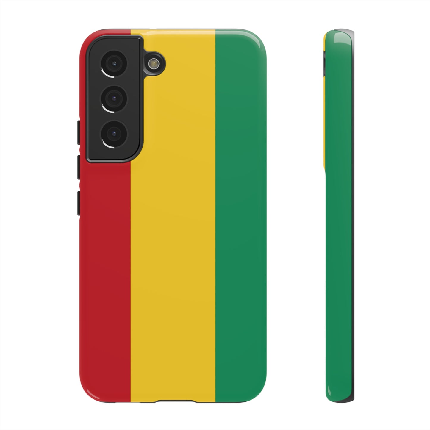 Guinea Flag Phone Case | iPhone 15 Plus/ Pro, 14, 13, 12| Google Pixel 7, Pro, 5| Samsung Galaxy S23 All Major Phone Models