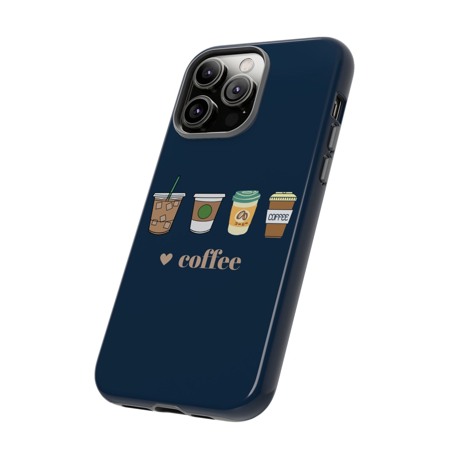 Coffee Wallpaper Phone Case | iPhone 15 Plus/ Pro, 14, 13, 12| Google Pixel 7, Pro, 5| Samsung Galaxy S23 All Major Phone Models