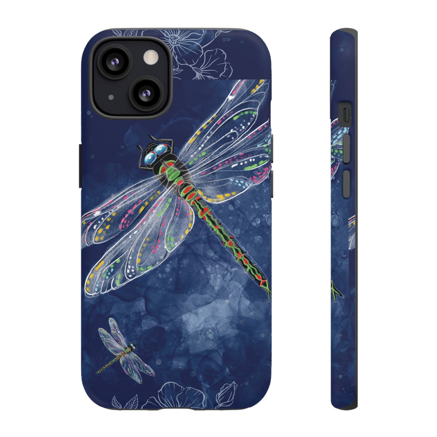 Dragonfly Wallpaper Phone Case | iPhone 15 Plus/ Pro, 14, 13, 12| Google Pixel 7, Pro, 5| Samsung Galaxy S23 All Major Phone Models