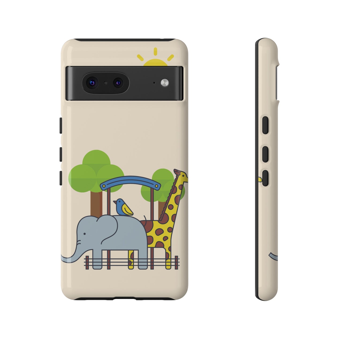 Zoo Wallpaper Phone Case | iPhone 15 Plus/ Pro, 14, 13, 12| Google Pixel 7, Pro, 5| Samsung Galaxy S23 All Major Phone Models