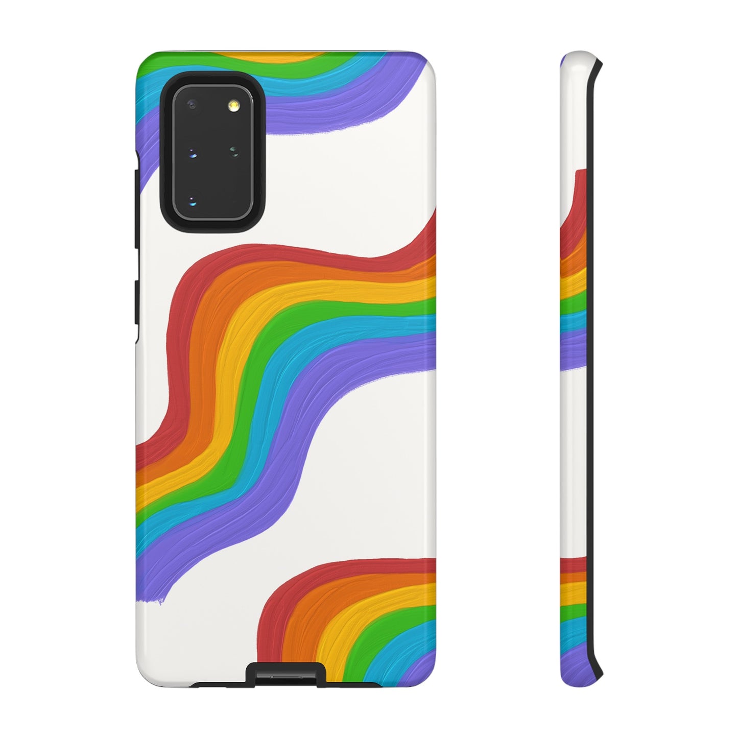 Rainbow Wallpaper Phone Case | iPhone 15 Plus/ Pro, 14, 13, 12| Google Pixel 7, Pro, 5| Samsung Galaxy S23 All Major Phone Models