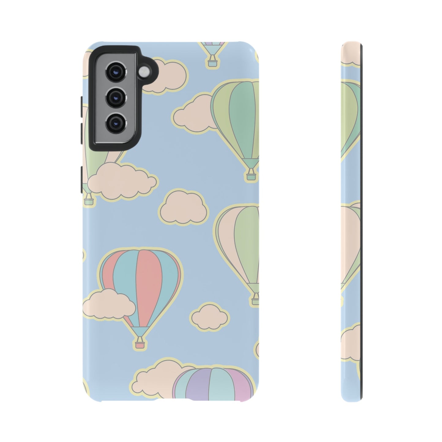 Hot Air Balloon Wallpaper Phone Case | iPhone 15 Plus/ Pro, 14, 13, 12| Google Pixel 7, Pro, 5| Samsung Galaxy S23 All Major Phone Models