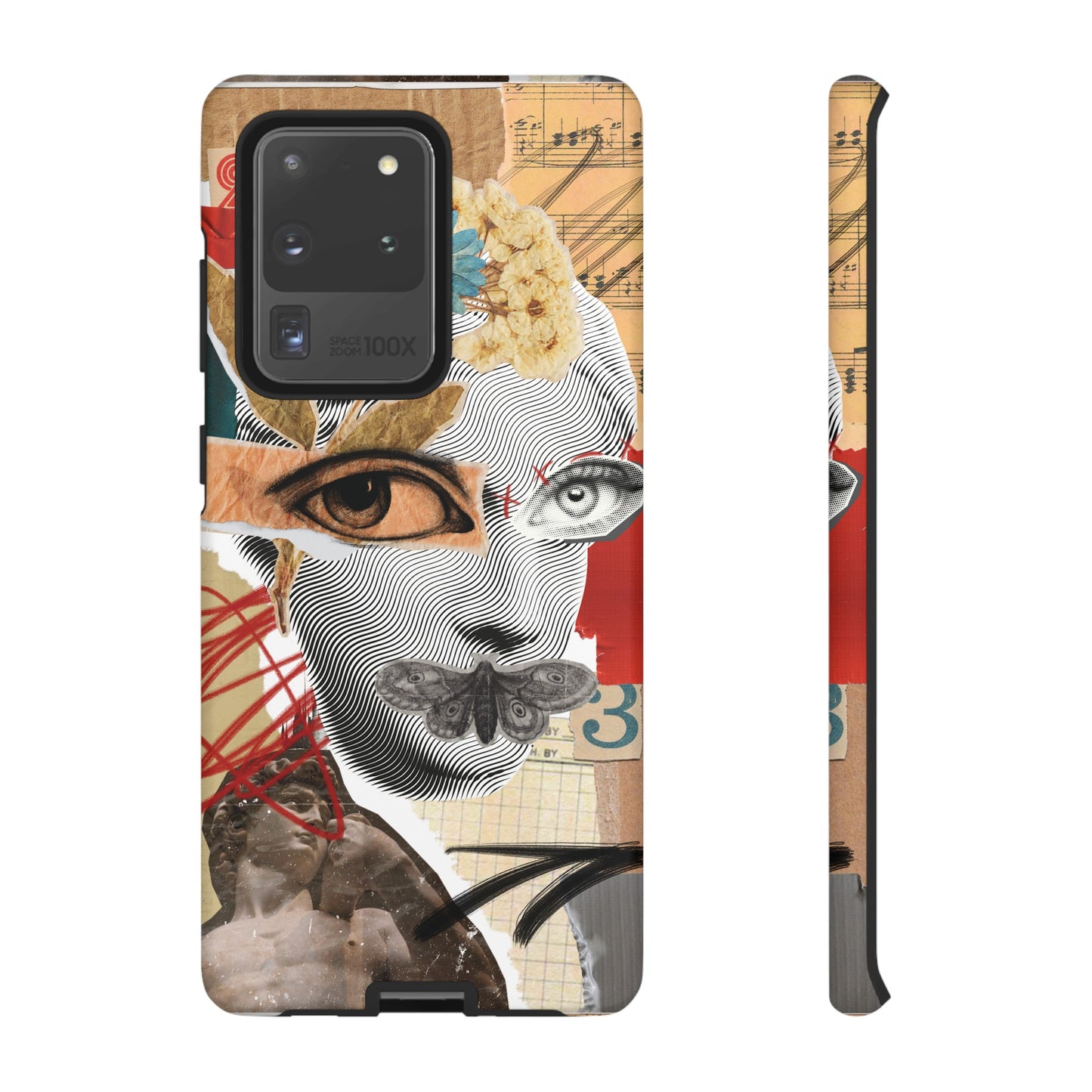 Woman Collage Wallpaper Phone Case | iPhone 15 Plus/ Pro, 14, 13, 12| Google Pixel 7, Pro, 5| Samsung Galaxy S23 All Major Phone Models