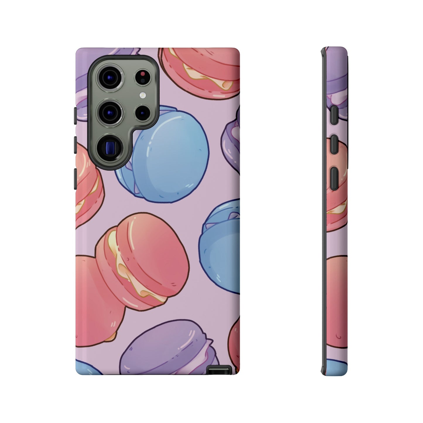 Macaron Wallpaper Phone Case | iPhone 15 Plus/ Pro, 14, 13, 12| Google Pixel 7, Pro, 5| Samsung Galaxy S23 All Major Phone Models