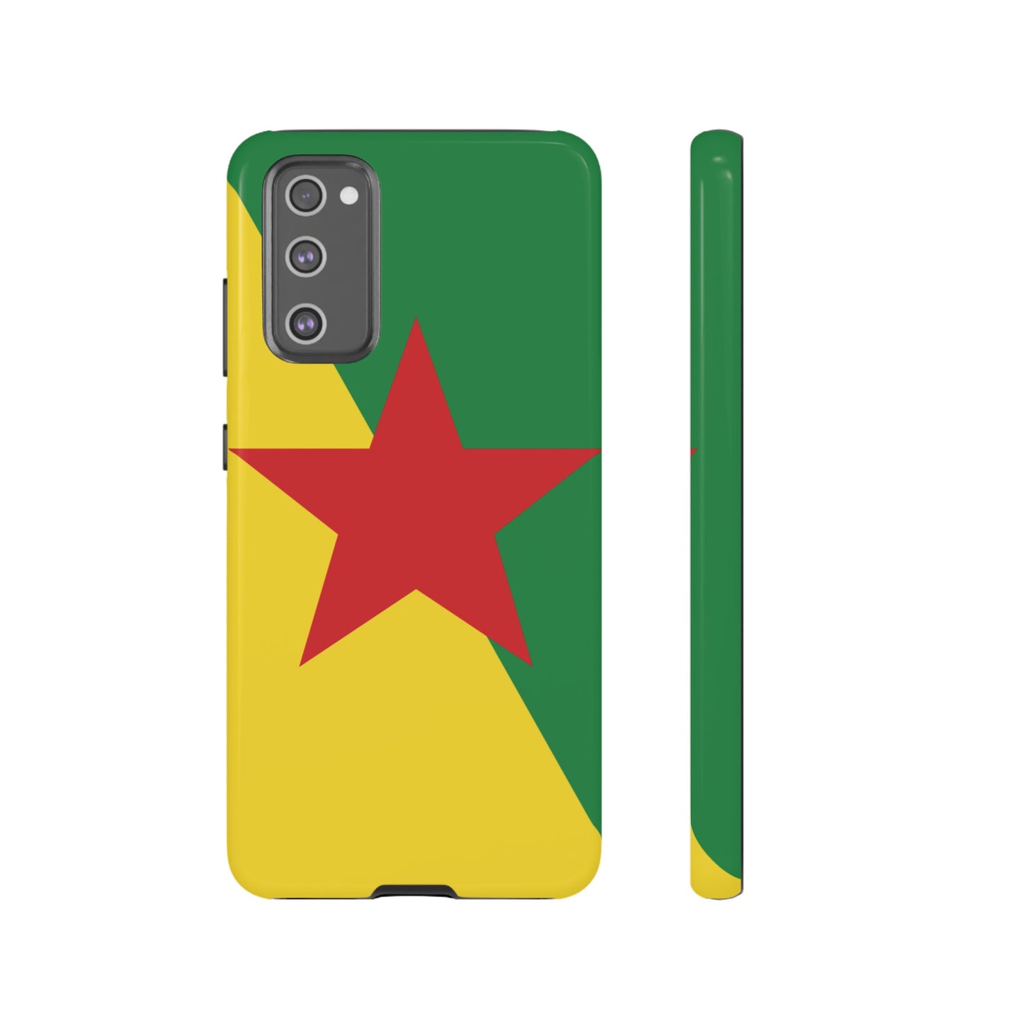 French Guiana Flag (France) Phone Case | iPhone 15 Plus/ Pro, 14, 13, 12| Google Pixel 7, Pro, 5| Samsung Galaxy S23 All Major Phone Models