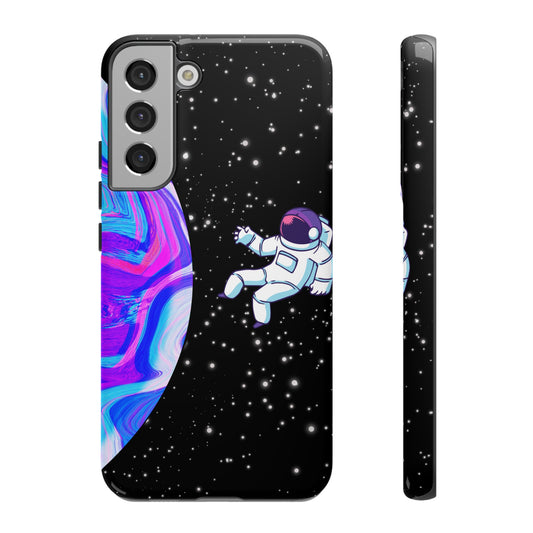 Astronaut In Orbit Phone Case | iPhone 15 Plus/ Pro, 14, 13, 12| Google Pixel 7, Pro, 5| Samsung Galaxy S23 All Major Phone Models