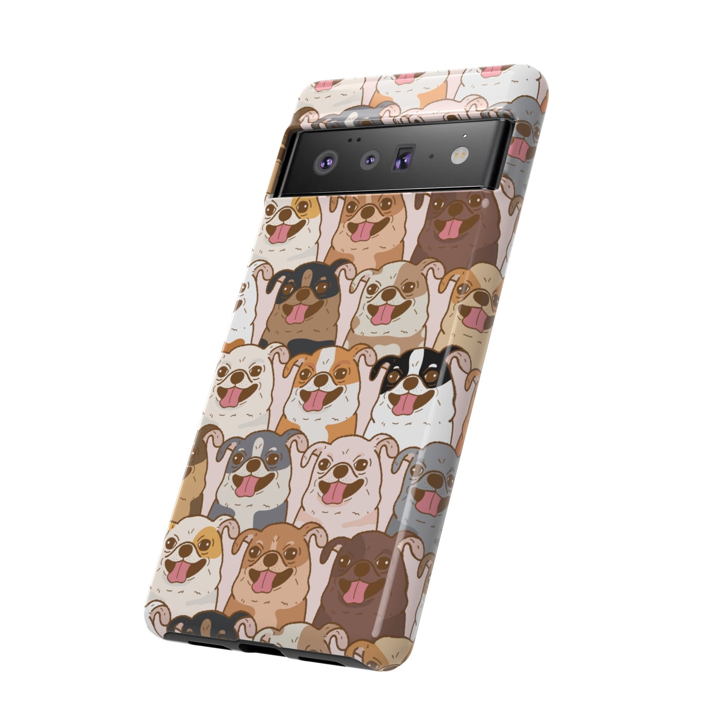 Dog Line Up Phone Case | iPhone 15 Plus/ Pro, 14, 13, 12| Google Pixel 7, Pro, 5| Samsung Galaxy S23 All Major Phone Models