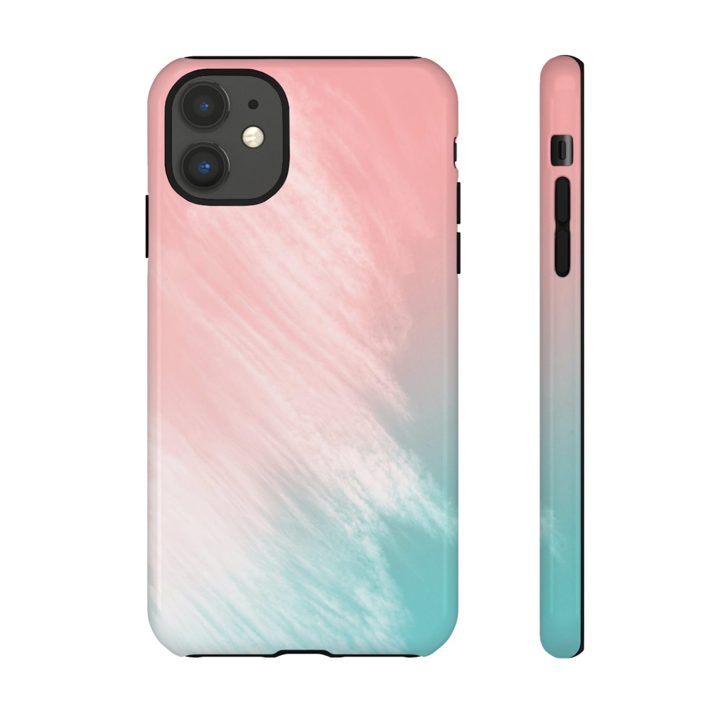 Soft Pink And Blue Wallpaper Phone Case | iPhone 15 Plus/ Pro, 14, 13, 12| Google Pixel 7, Pro, 5| Samsung Galaxy S23 All Major Phone Models