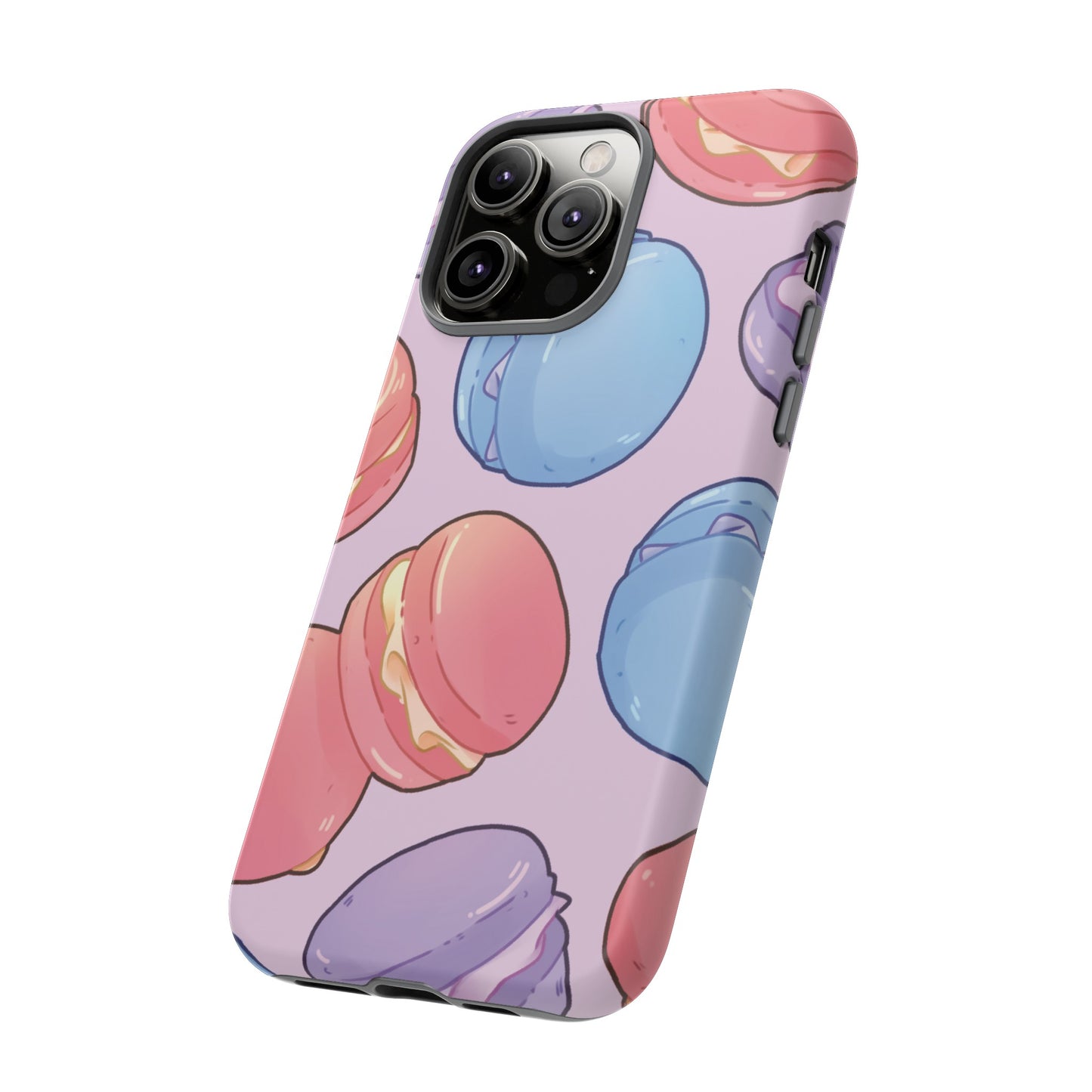 Macaron Wallpaper Phone Case | iPhone 15 Plus/ Pro, 14, 13, 12| Google Pixel 7, Pro, 5| Samsung Galaxy S23 All Major Phone Models