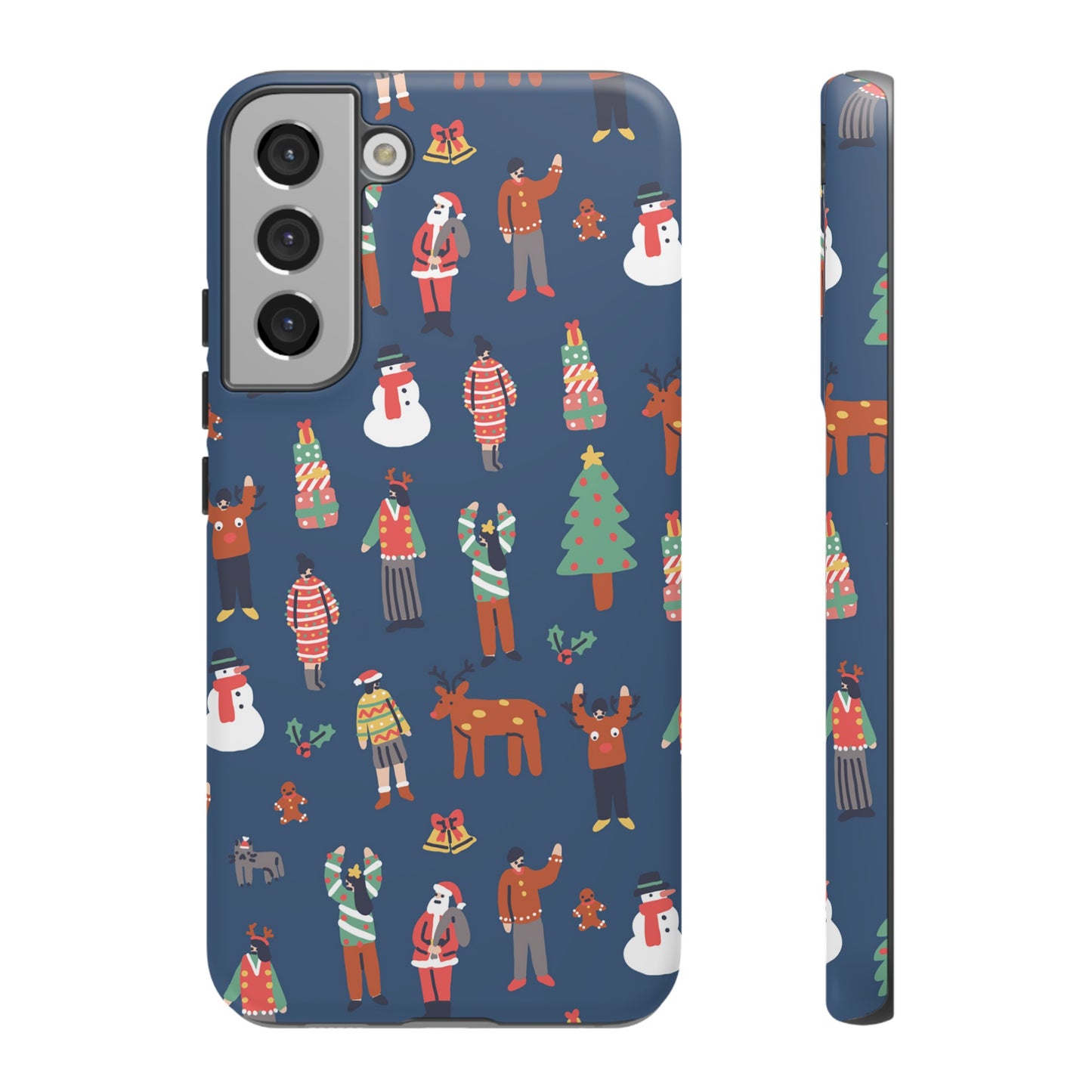 Christmas Party Wallpaper Phone Case | iPhone 15 Plus/ Pro, 14, 13, 12| Google Pixel 7, Pro, 5| Samsung Galaxy S23 All Major Phone Models