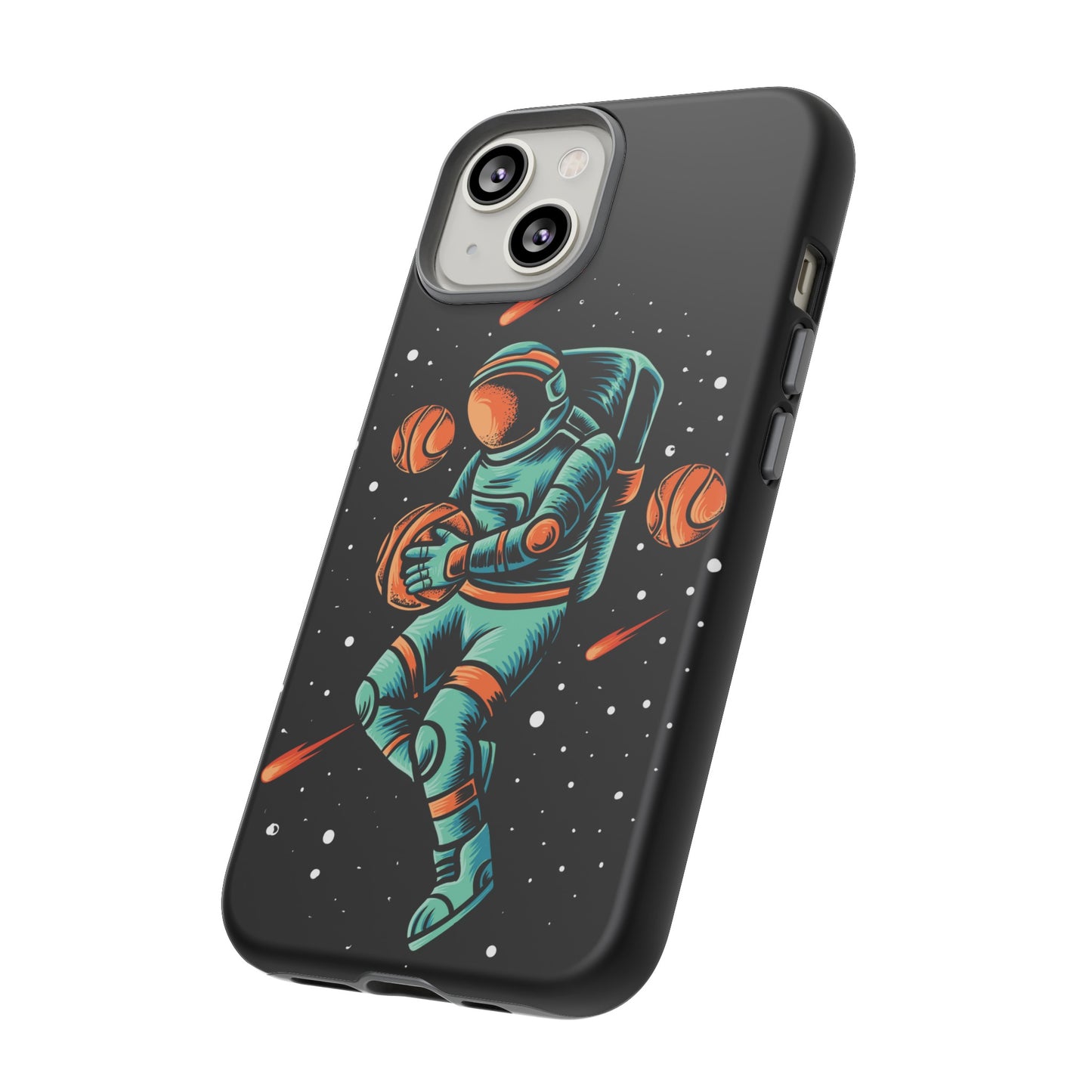 Space Basketball Phone Case | iPhone 15 Plus/ Pro, 14, 13, 12| Google Pixel 7, Pro, 5| Samsung Galaxy S23 All Major Phone Models