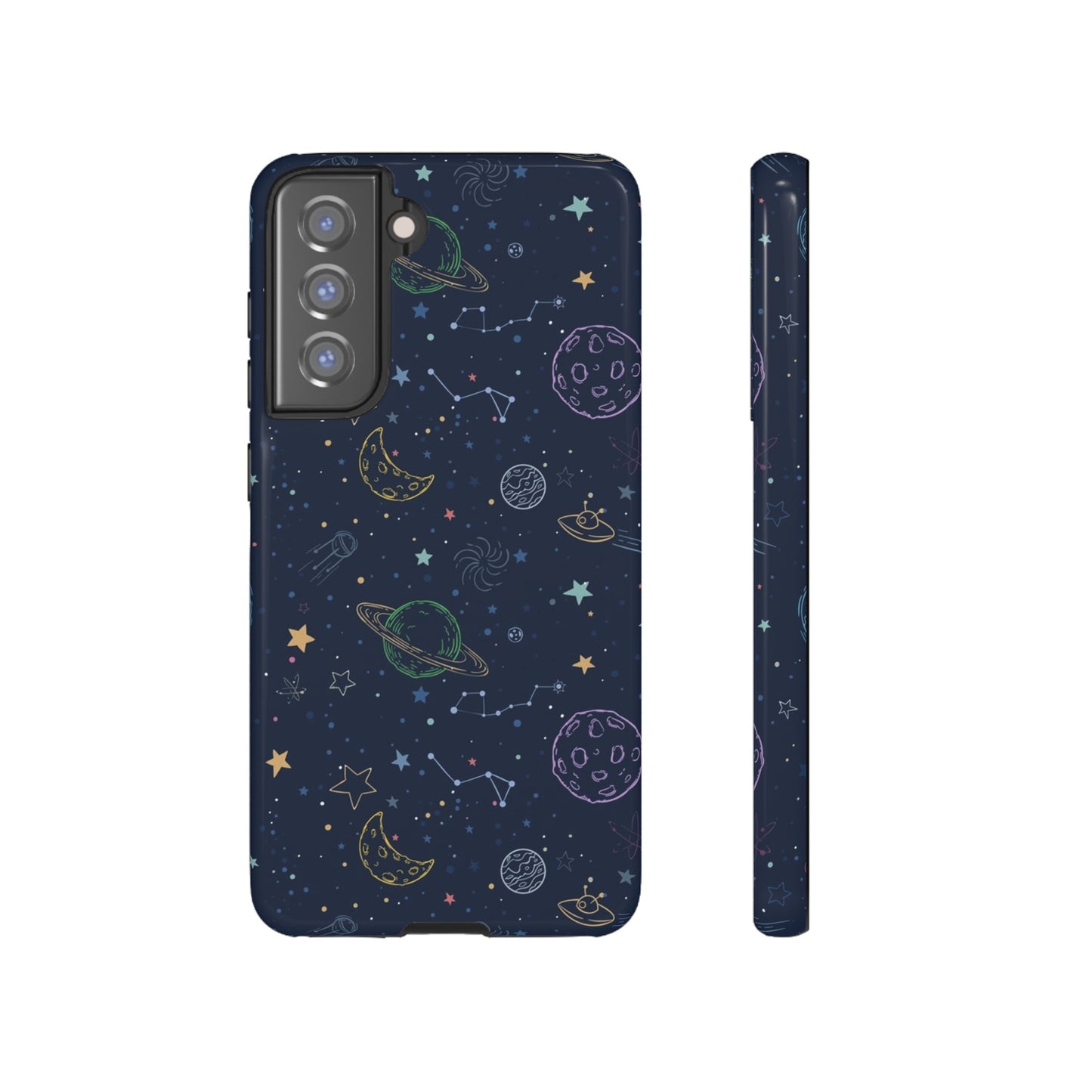 Space Galaxy Wallpaper Phone Case | iPhone 15 Plus/ Pro, 14, 13, 12| Google Pixel 7, Pro, 5| Samsung Galaxy S23 All Major Phone Models