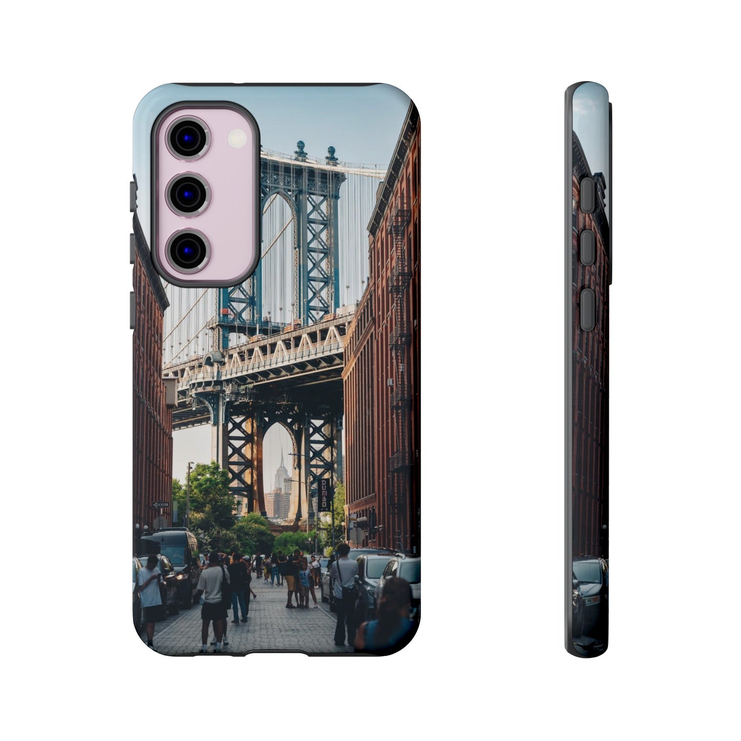 Stunning Brooklyn Bridge Wallpaper Phone Case | iPhone 15 Plus/ Pro, 14, 13, 12| Google Pixel 7, Pro, 5| Samsung Galaxy S23 All Major Phone Models