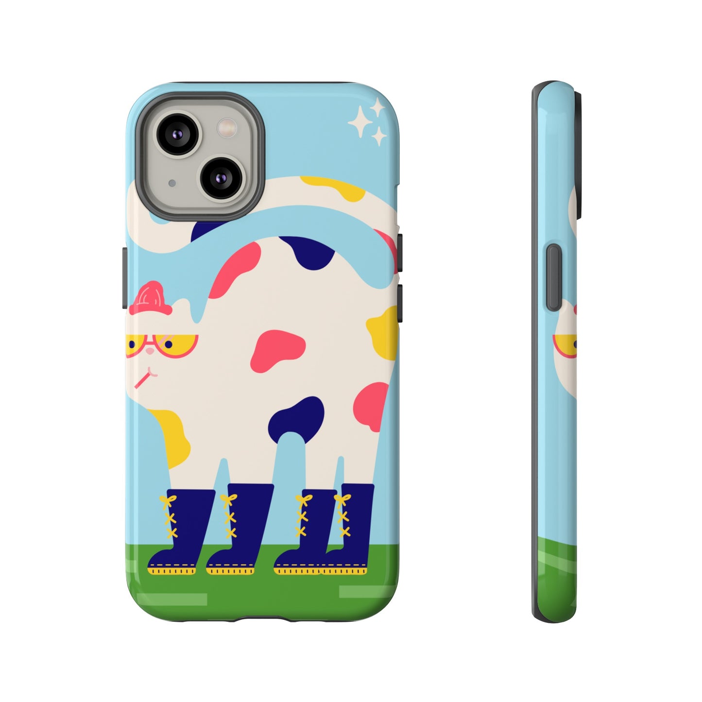 Rainboot Cat Phone Case | iPhone 15 Plus/ Pro, 14, 13, 12| Google Pixel 7, Pro, 5| Samsung Galaxy S23 All Major Phone Models