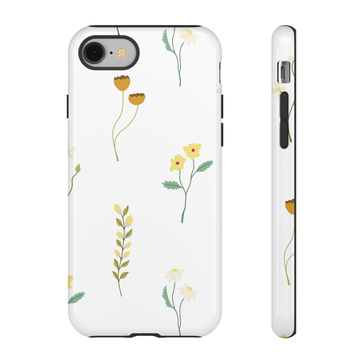 Delicate Floral Wallpaper Phone Case | iPhone 15 Plus/ Pro, 14, 13, 12| Google Pixel 7, Pro, 5| Samsung Galaxy S23 All Major Phone Models