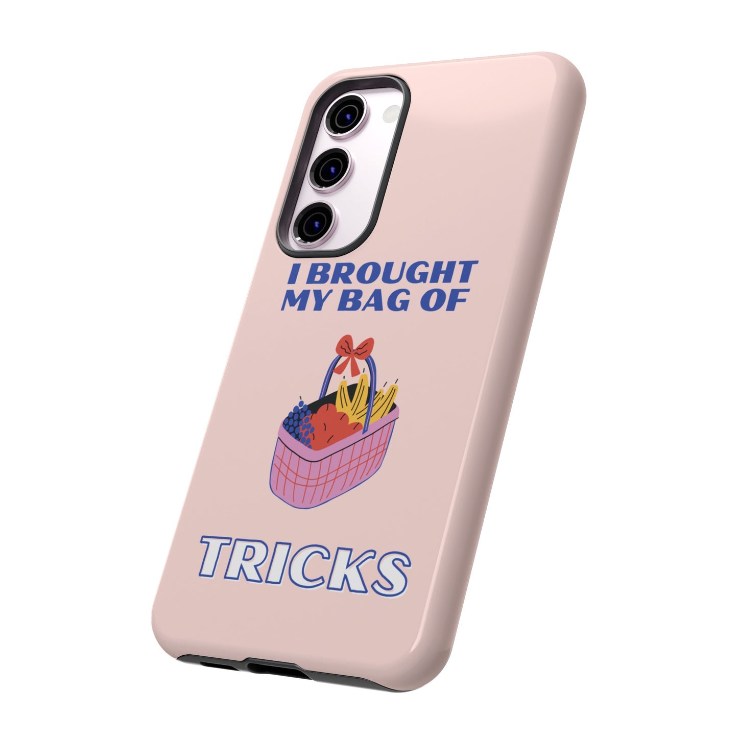 I Brought My Bag Of Tricks Wallpaper Phone Case | iPhone 15 Plus/ Pro, 14, 13, 12| Google Pixel 7, Pro, 5| Samsung Galaxy S23 All Major Phone Models