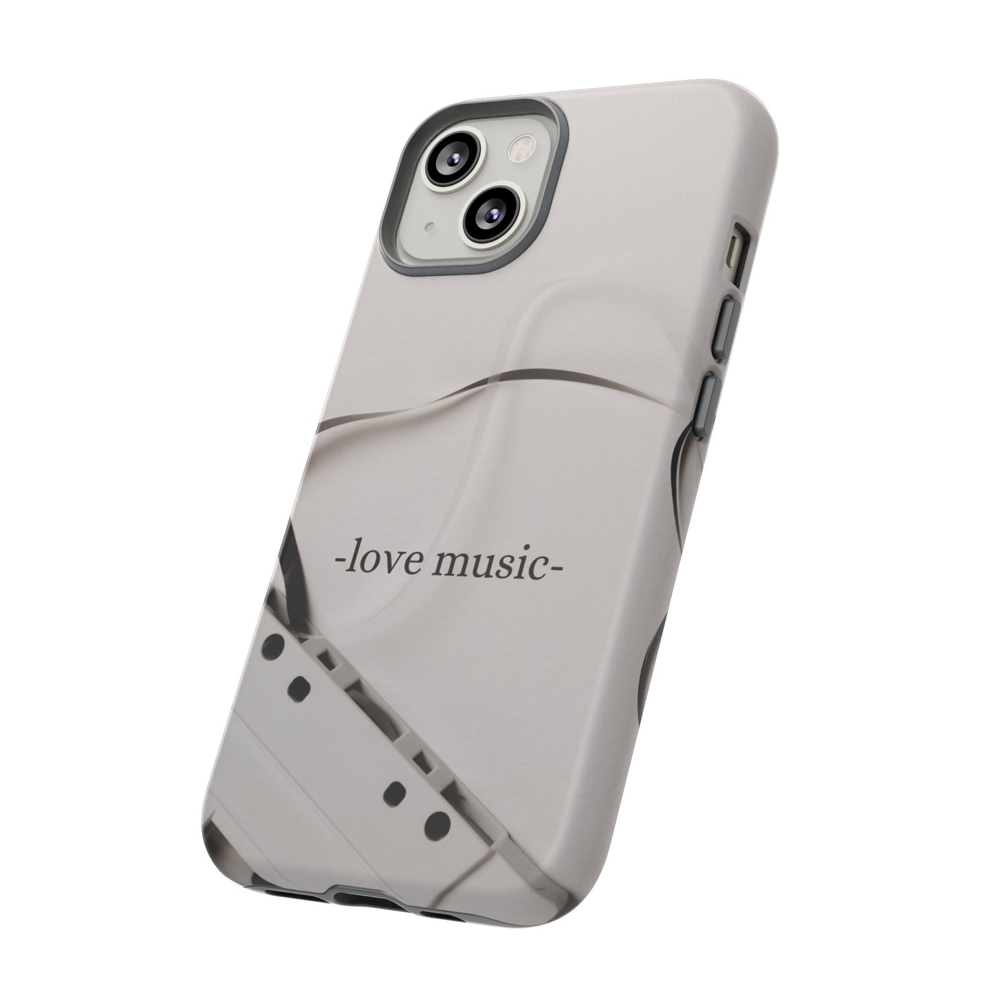 Love Music Wallpaper Phone Case | iPhone 15 Plus/ Pro, 14, 13, 12| Google Pixel 7, Pro, 5| Samsung Galaxy S23 All Major Phone Models