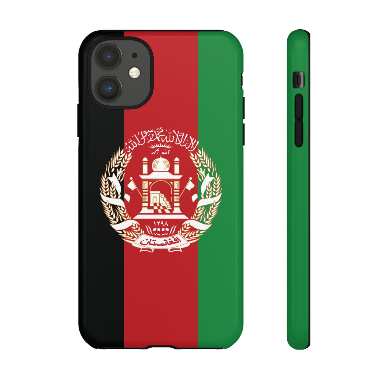 Afganistan Flag Phone Case | iPhone 15 Plus/ Pro, 14, 13, 12| Google Pixel 7, Pro, 5| Samsung Galaxy S23 All Major Phone Models