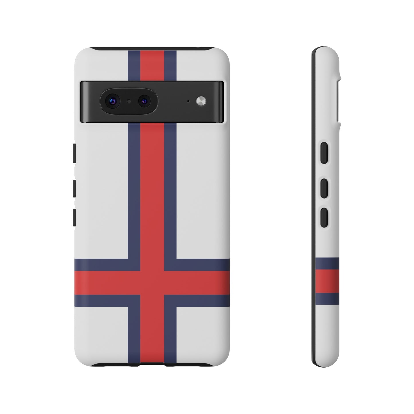 Faroe Island Denmark Flag Phone Case | iPhone 15 Plus/ Pro, 14, 13, 12| Google Pixel 7, Pro, 5| Samsung Galaxy S23 All Major Phone Models