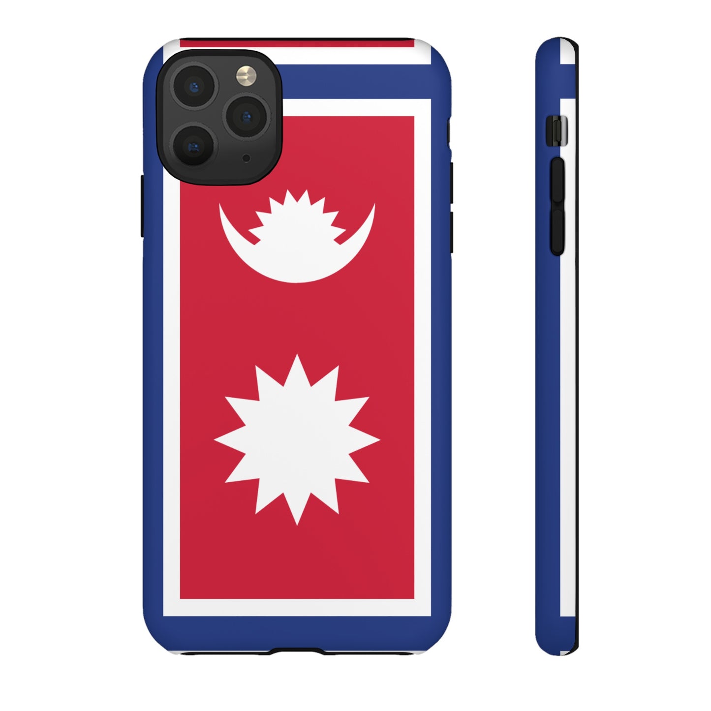 Nepal Flag Phone Case | iPhone 15 Plus/ Pro, 14, 13, 12| Google Pixel 7, Pro, 5| Samsung Galaxy S23 All Major Phone Models