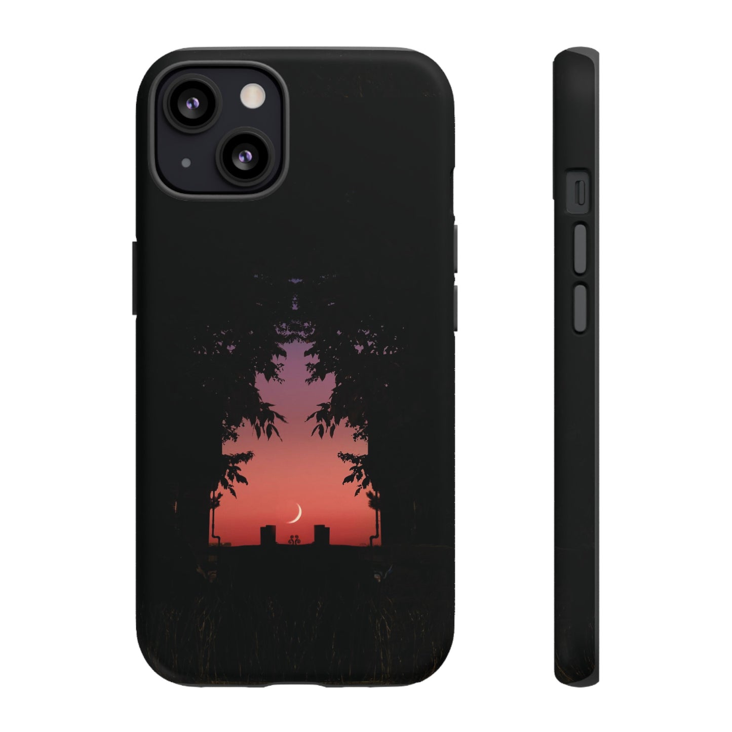 Crescent Night Wallpaper Phone Case | iPhone 15 Plus/ Pro, 14, 13, 12| Google Pixel 7, Pro, 5| Samsung Galaxy S23 All Major Phone Models