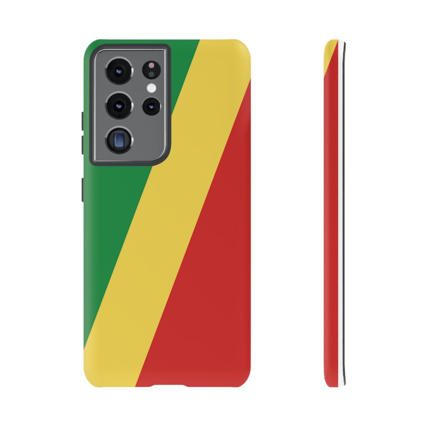 Congo-Brazzaville Flag Phone Case | iPhone 15 Plus/ Pro, 14, 13, 12| Google Pixel 7, Pro, 5| Samsung Galaxy S23 All Major Phone Models