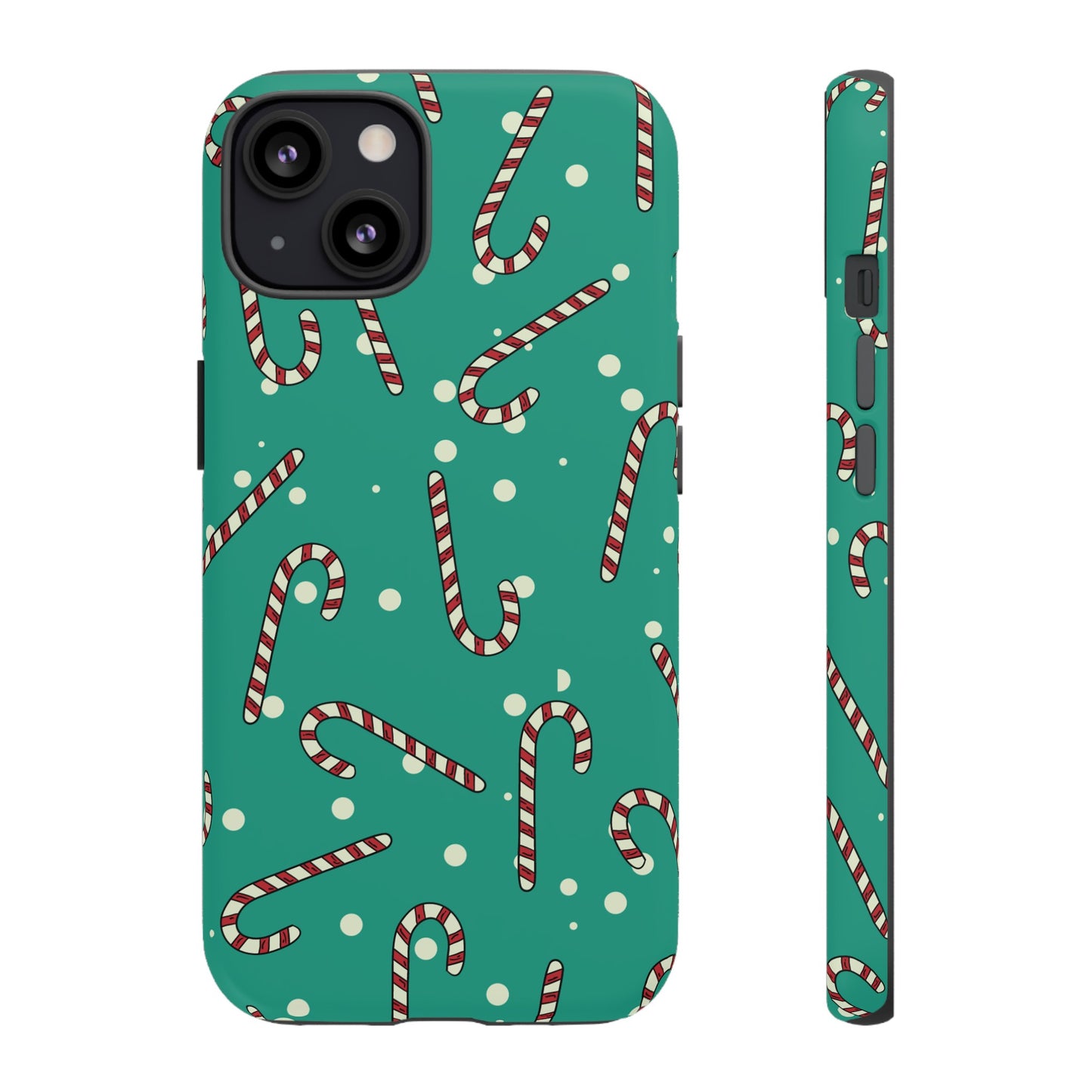 Candycane Wallpaper Phone Case | iPhone 15 Plus/ Pro, 14, 13, 12| Google Pixel 7, Pro, 5| Samsung Galaxy S23 All Major Phone Models