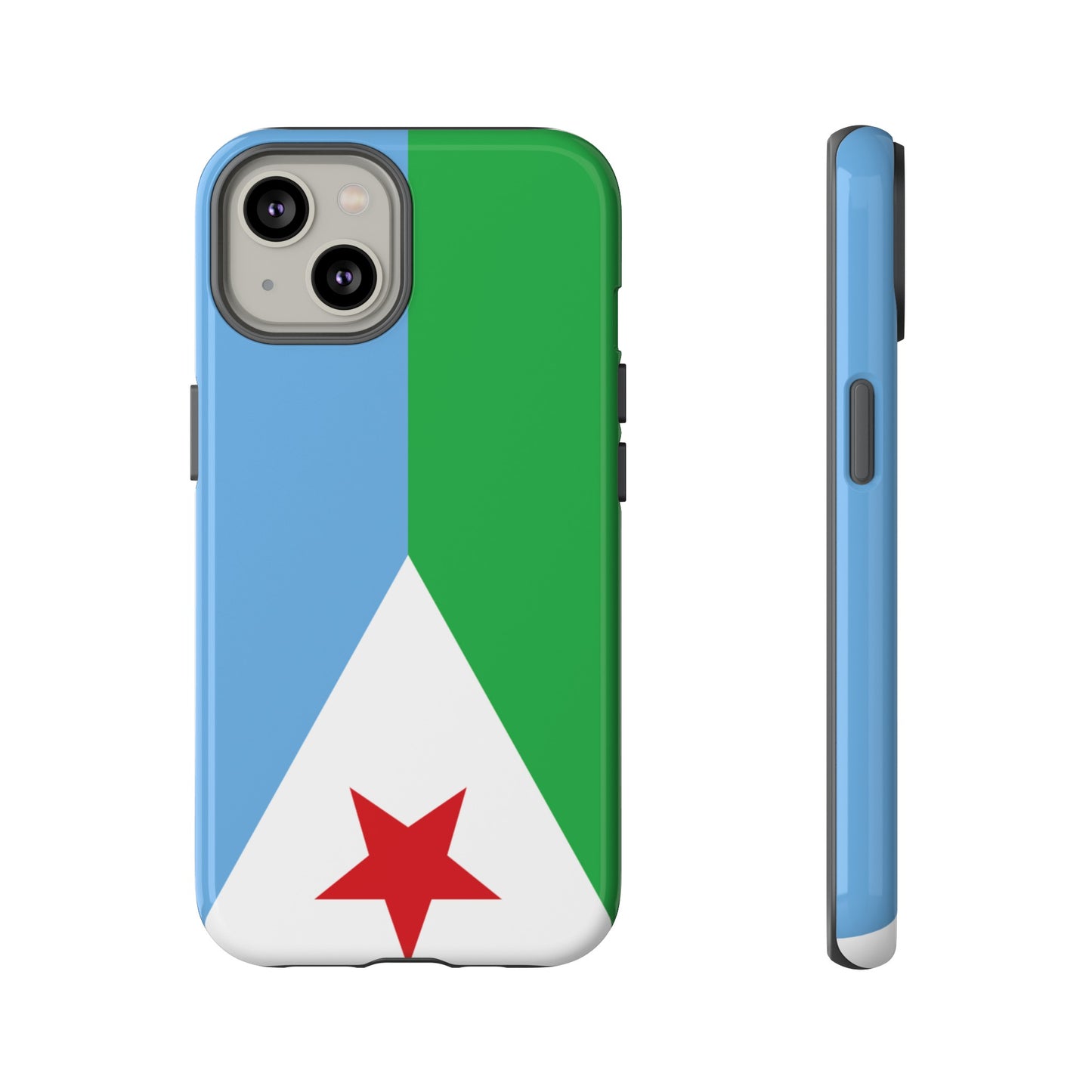 Djibouti Flag Phone Case | iPhone 15 Plus/ Pro, 14, 13, 12| Google Pixel 7, Pro, 5| Samsung Galaxy S23 All Major Phone Models