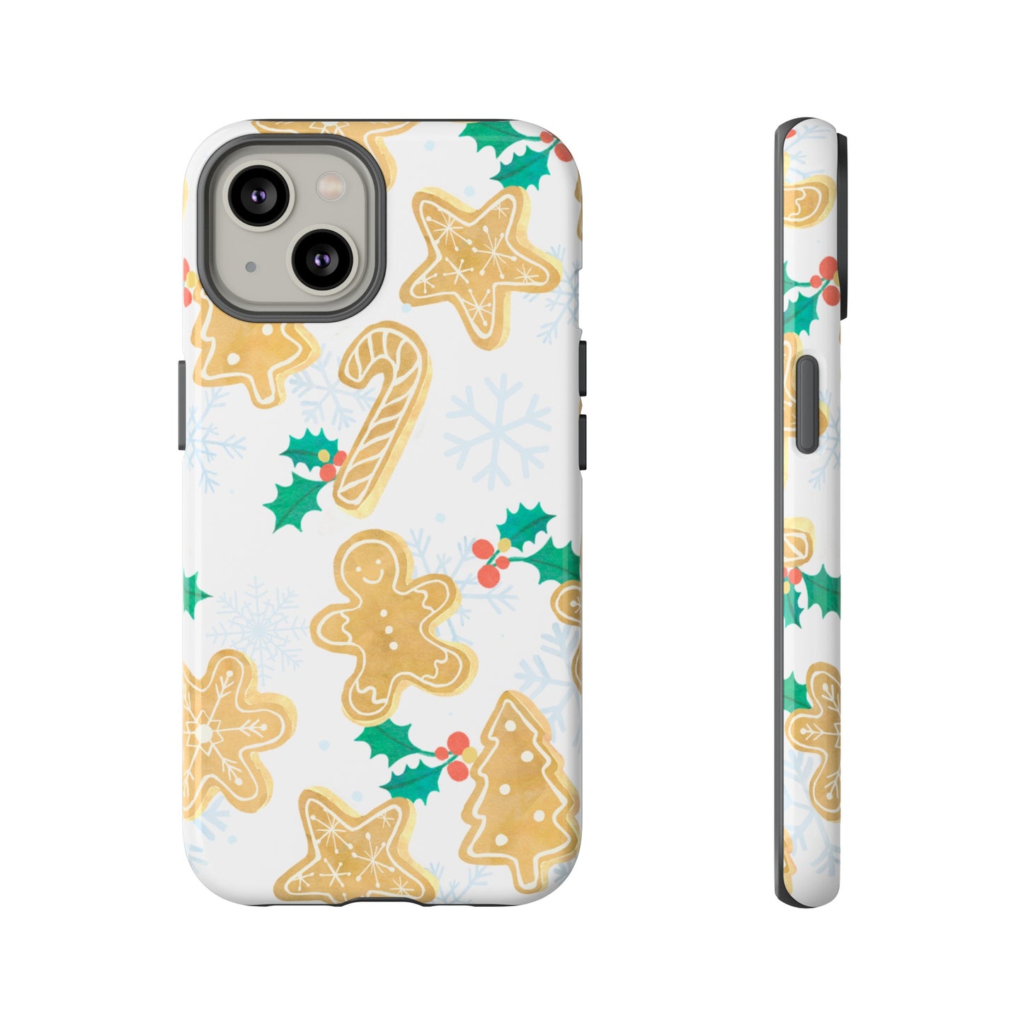 Gingerbread Wallpaper Phone Case | iPhone 15 Plus/ Pro, 14, 13, 12| Google Pixel 7, Pro, 5| Samsung Galaxy S23 All Major Phone Models