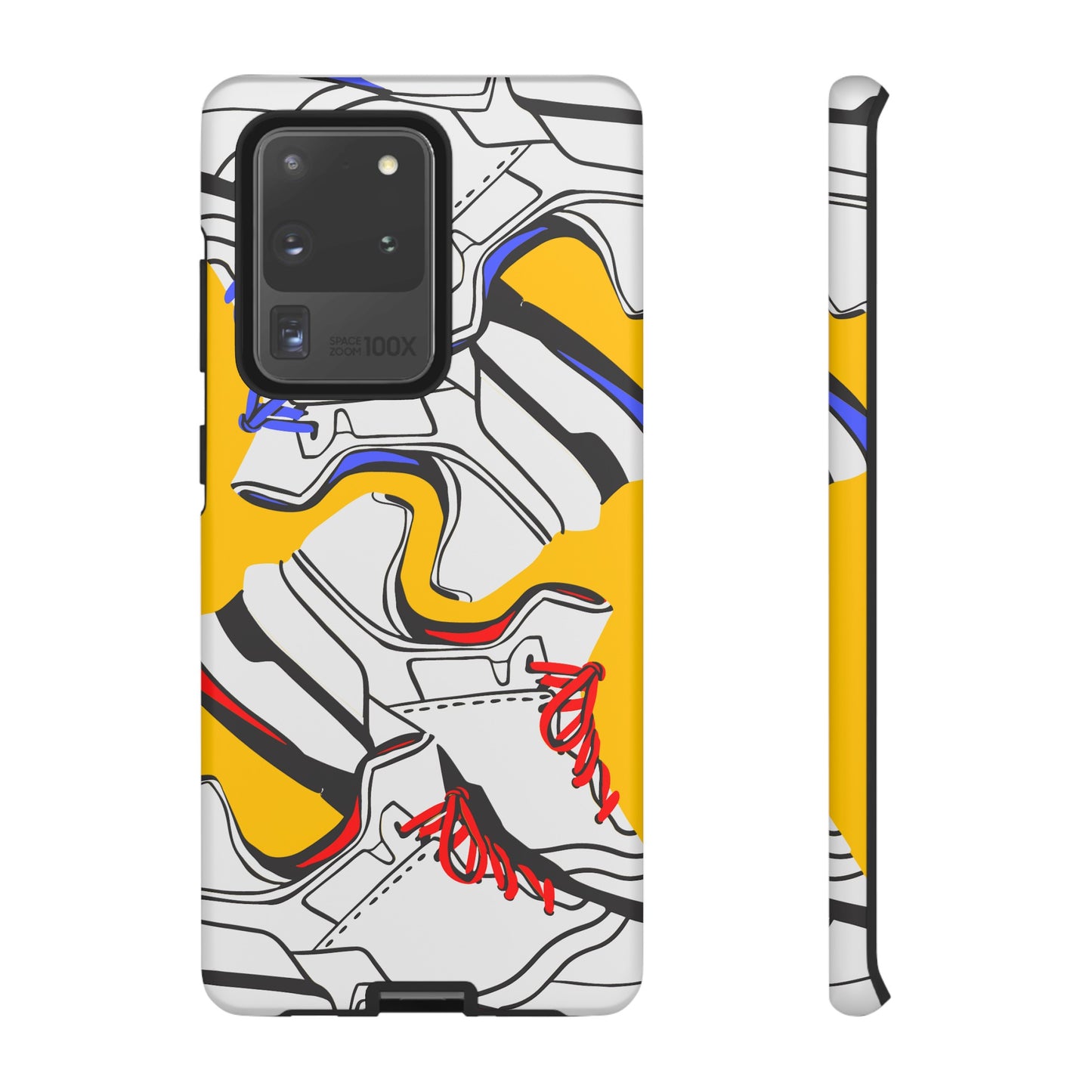 Sneakers Wallpaper Phone Case | iPhone 15 Plus/ Pro, 14, 13, 12| Google Pixel 7, Pro, 5| Samsung Galaxy S23 All Major Phone Models