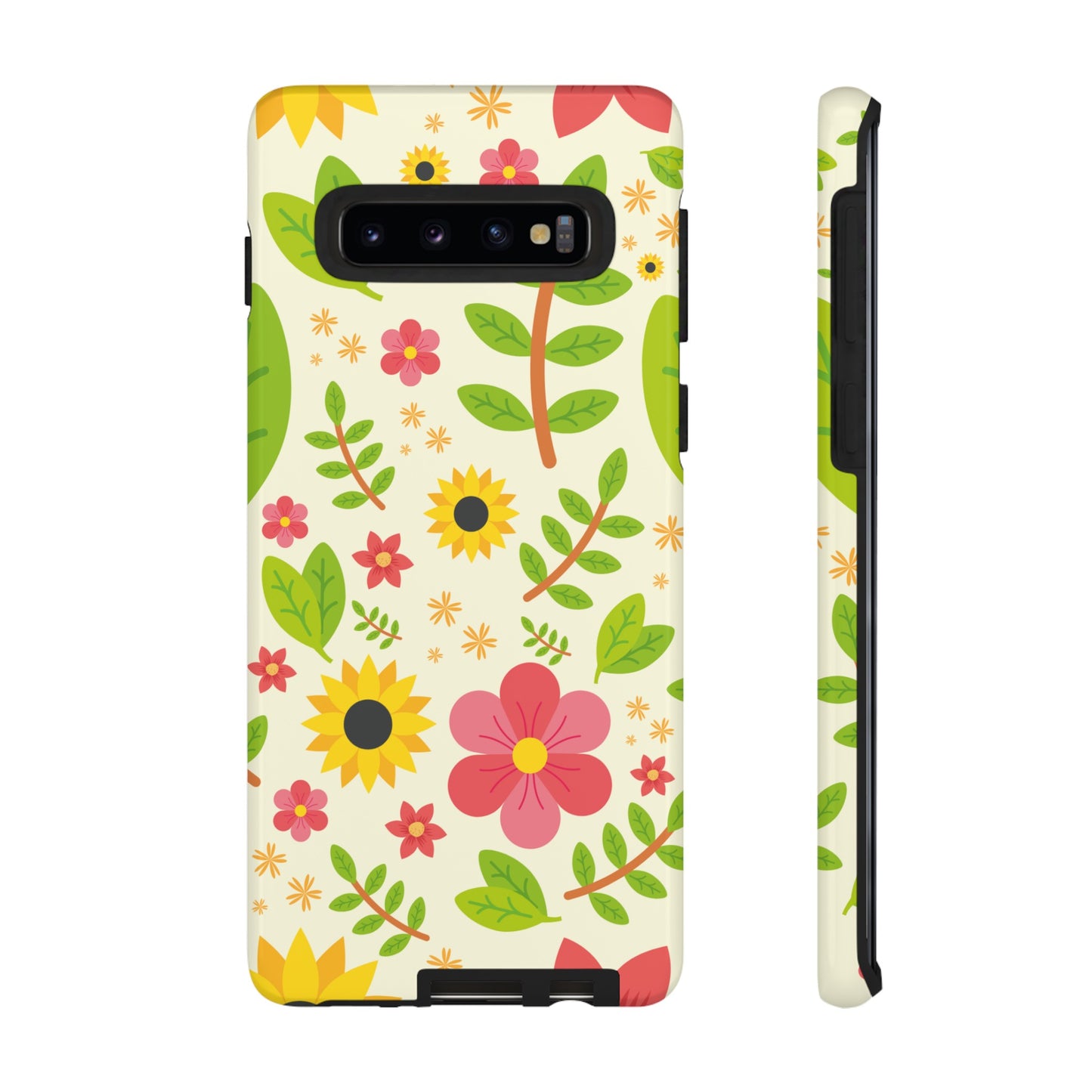 Botanical Flowers Phone Case | iPhone 15 Plus/ Pro, 14, 13, 12| Google Pixel 7, Pro, 5| Samsung Galaxy S23 All Major Phone Models