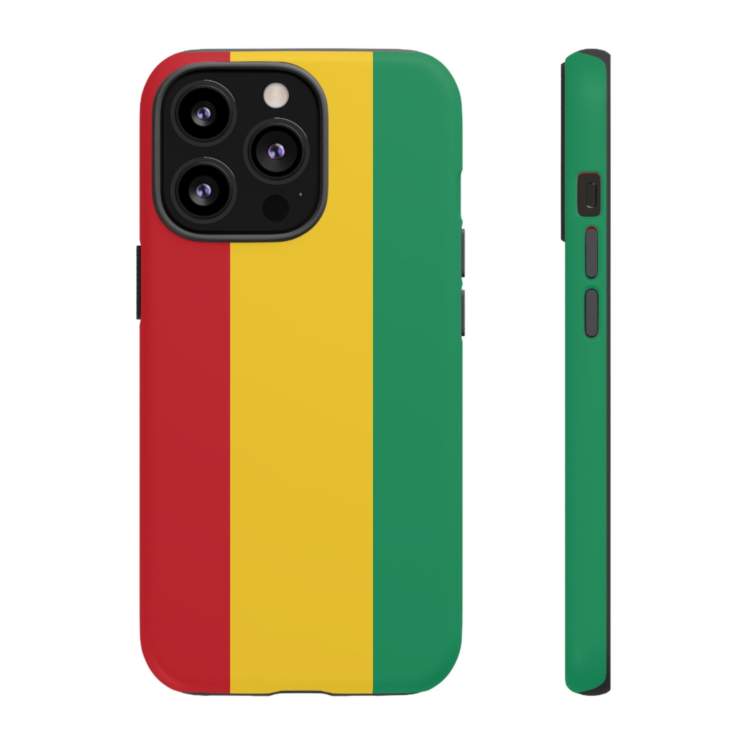 Guinea Flag Phone Case | iPhone 15 Plus/ Pro, 14, 13, 12| Google Pixel 7, Pro, 5| Samsung Galaxy S23 All Major Phone Models