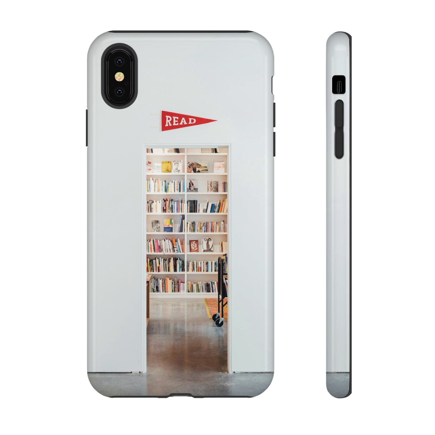 Peaceful Library Wallpaper Phone Case | iPhone 15 Plus/ Pro, 14, 13, 12| Google Pixel 7, Pro, 5| Samsung Galaxy S23 All Major Phone Models