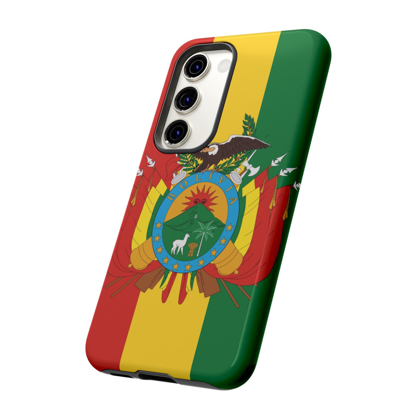 Bolivia Flag Phone Case | iPhone 15 Plus/ Pro, 14, 13, 12| Google Pixel 7, Pro, 5| Samsung Galaxy S23 All Major Phone Models