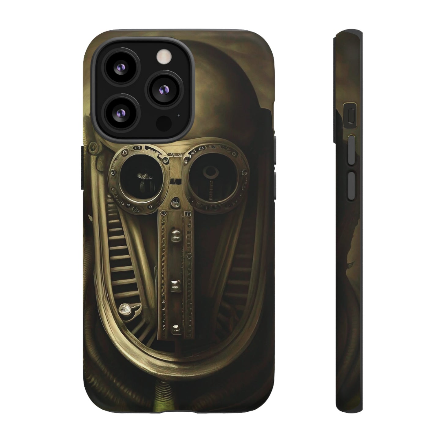 Sci-Fi Helmet Wallpaper Phone Case | iPhone 15 Plus/ Pro, 14, 13, 12| Google Pixel 7, Pro, 5| Samsung Galaxy S23 All Major Phone Models